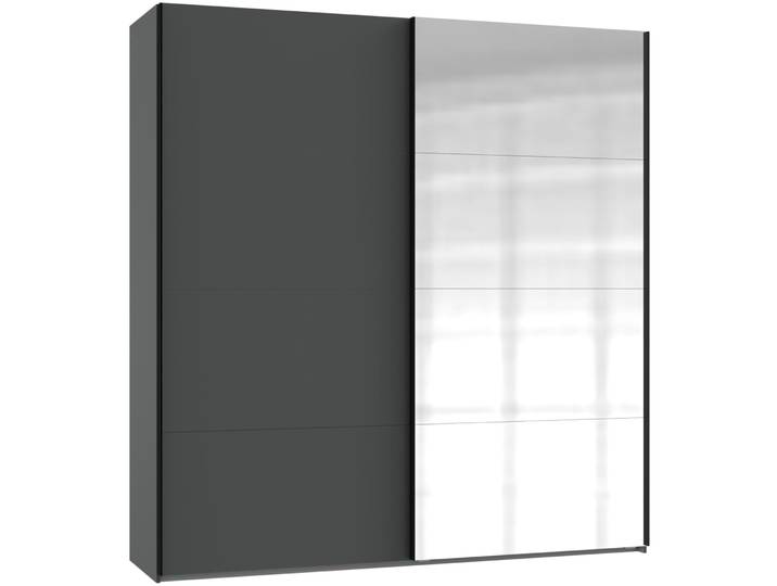 Kleiderschrank Aqsa graphit Holzwerkstoff B 135 cm