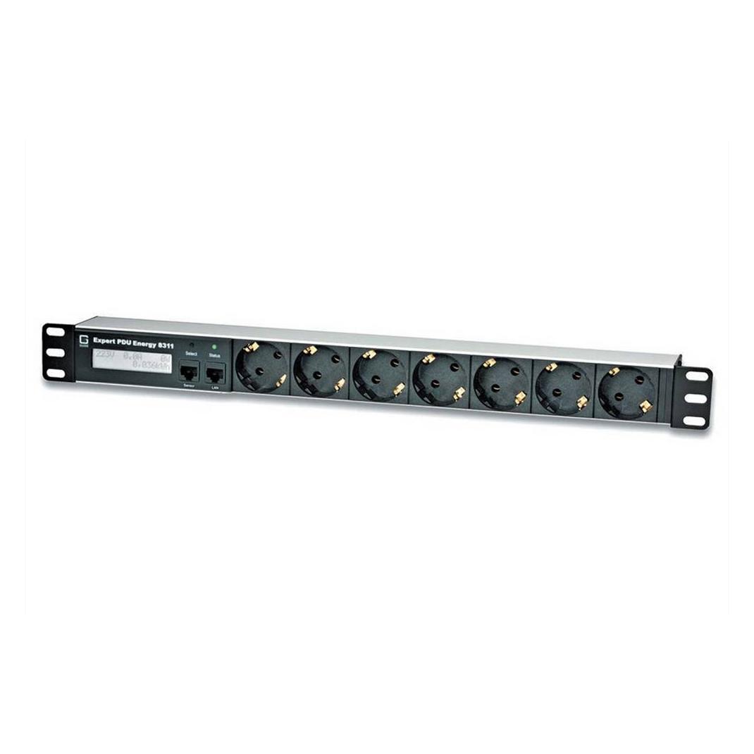 Gude 8311-2 Expert PDU Energy 16A 7Schutzkontakt 1Sensoranschl Diff-AC - Netzwerk - S (7x, CEE 7/3, 1.50 m) (8311-2)