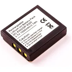 AGI Akku kompatibel mit VOIGTLÄNDER VITORET 120D kompatiblen - Akku - 1.000 mAh - Ak (Kamera Akku), Kamera Stromversorgung, Schwarz