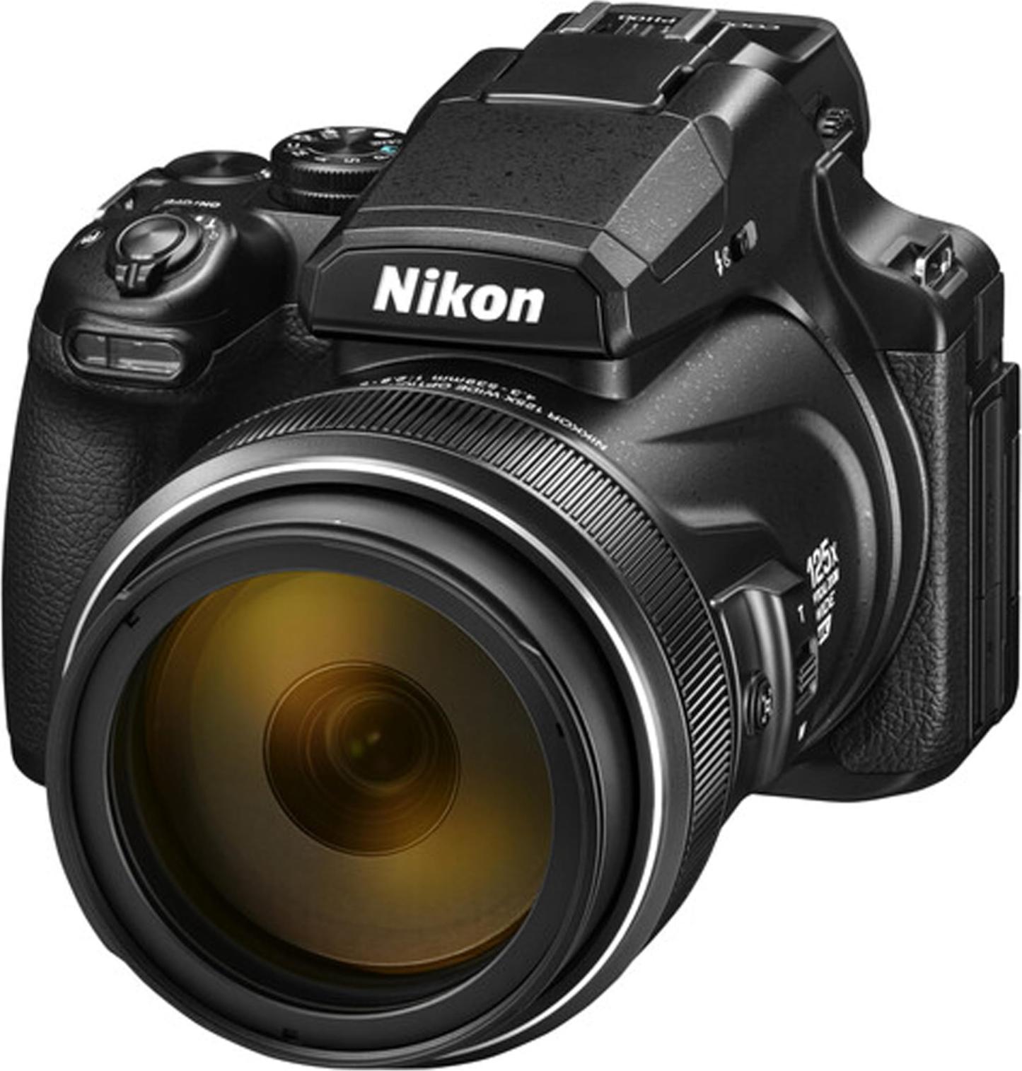 Nikon Coolpix P1100 Digitalkamera 16MP Optischer Zoom 125x 4K UHD Video