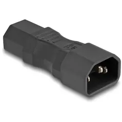 DeLOCK Netzadapter IEC 60320 - C14 auf C13, Stecker / Buchse, 10 A, gerade