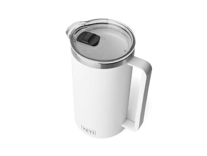 YETI Rambler Krug Mit Magslider Deckel Mit Drehverschluss, White, 64 oz (2 L)