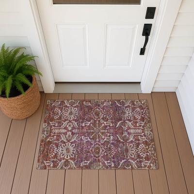Addison Rugs Machine Washable Indoor/ Outdoor Global Firestone Chantille Rug