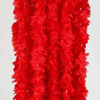 Inspired Finds Artificial Wisteria Hanging Garland Set red 60pcs