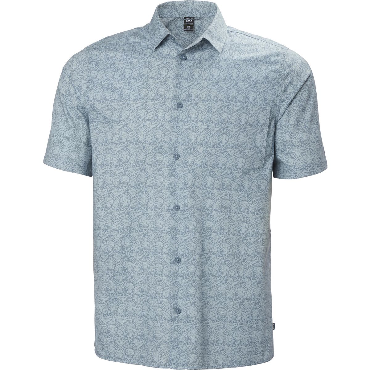 Helly Hansen Viken SS Shirt washed navy stencil sm aop (601) M 63529_601-M