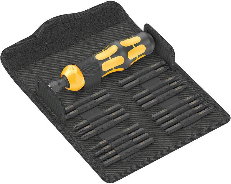 WERA Tournevis à frapper avec 18 embouts - 05018110001