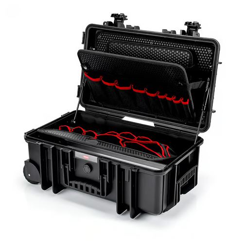 Knipex Werkzeugkoffer "Robust26 Move" 00 21 33 LE (schwarz, staub- und wasserdicht, flugtauglich)