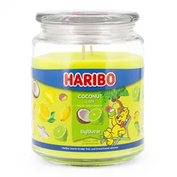 Haribo Duftkerze TM Braun,Gelb,Transparent