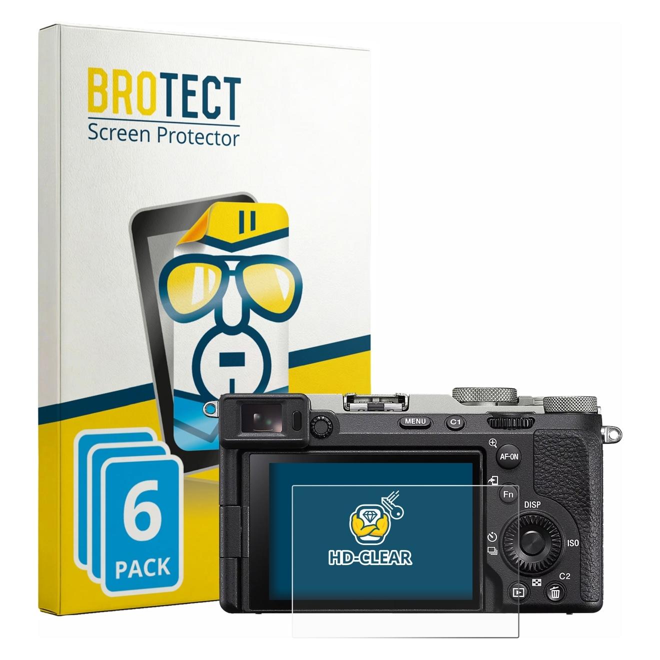 Brotect Schutzfolie für Sony A7C II Displayschutz Displayschutzfolie Folie Klar Transparent (4264015)