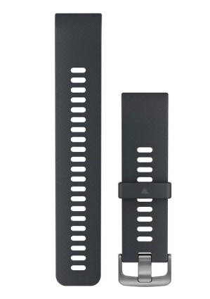 Garmin Ersatzarmbänder Granitblaues Silikonarmband