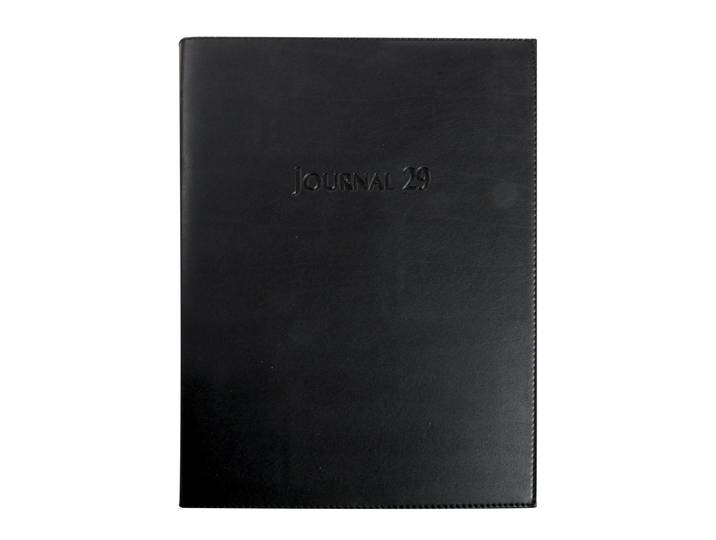 Exacompta Agenda journalier Barbara - 29,7 x 21 cm - Noir - 2027