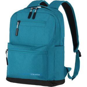 Travelite Rucksack Kick Off M, 40 cm, mit Laptopfach, petrol, Polyester, 17 Liter