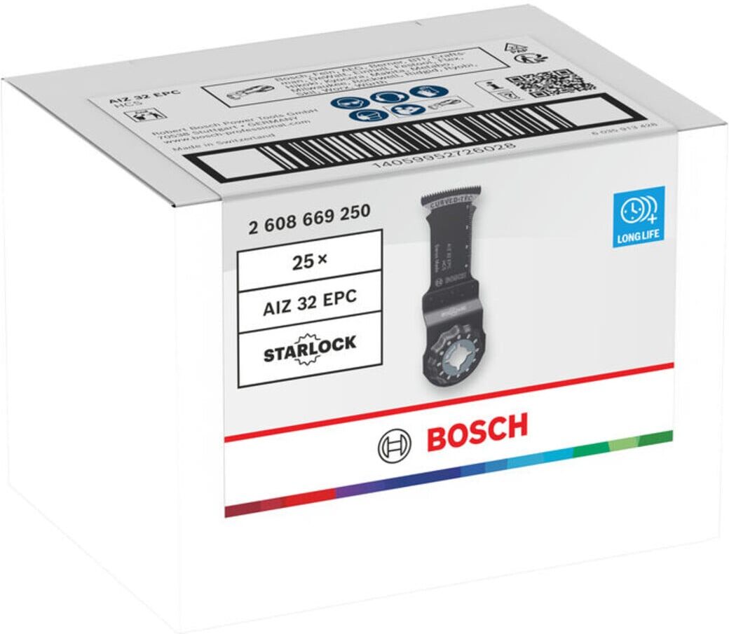 Bosch AIZ 32 EPC Holz Tauchsägeblatt, Starlock, 32 x 50 mm (2608669250)