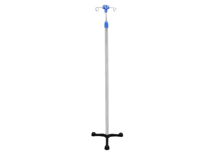 Verstellbarer Infusionsständer aus Edelstahl mit Infusionsständer Mit 4-Haken-Stativbasis-Tropfbeutelhalter for den Heim-, Klinik- und Krankenhausgebrauch infusionsständer