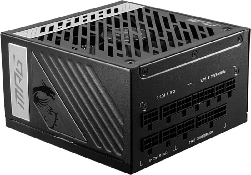 MSI MPG A1000G 1000 Watt ATX 80+ Gold Netzteil PCIe5.0 vollmodular 135mm Lüfter