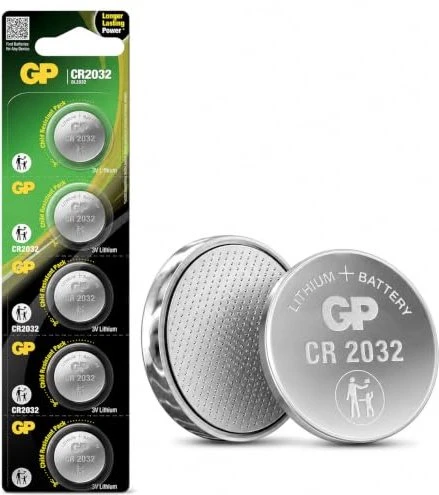 GP CR2032 Lithium 5 Stück in Blisterpackung