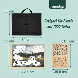 Relaxdays Puzzlekoffer