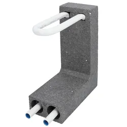 Uponor Smart Radi Anschlussblock Ø16mm, h=215mm