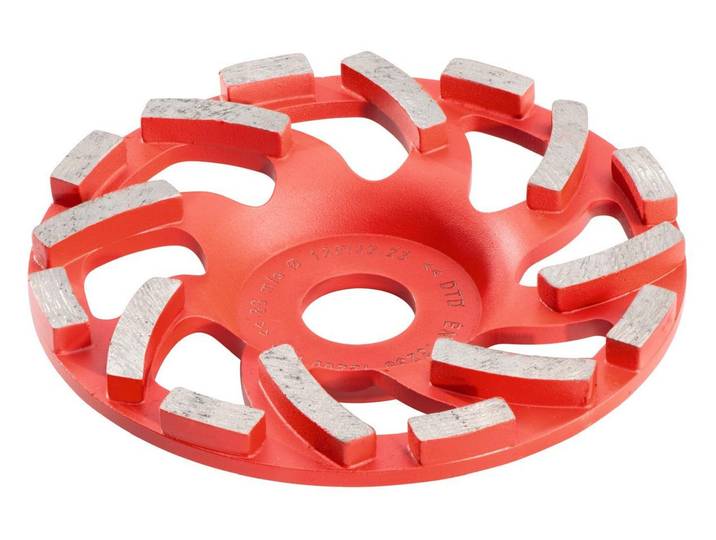 Schleifscheibe METABO Beton Pro , schwarz, Ø:12,5cm, Schleifpapiere, Schleifscheibe