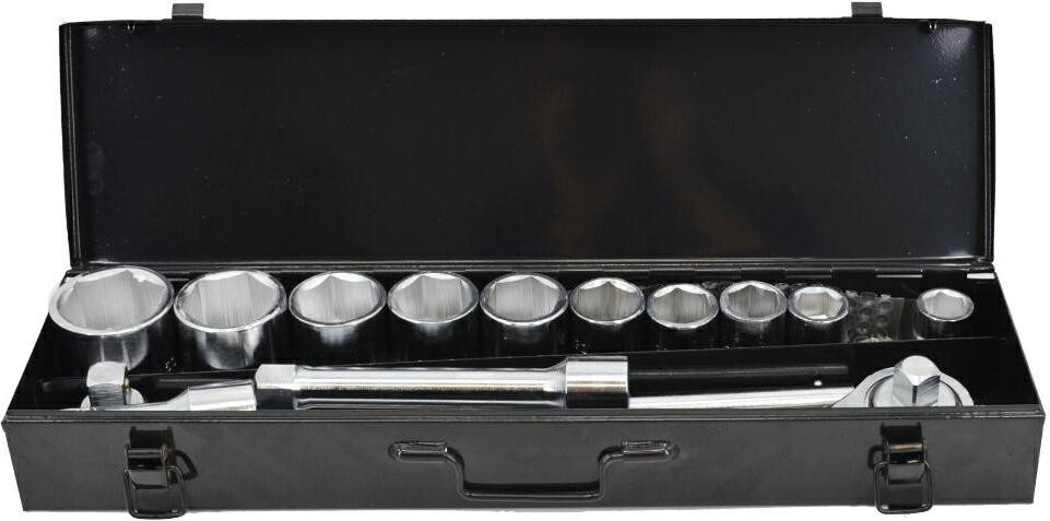 AWTOOLS 14-delige ringsleutelset met metalen koffer, 3/4 inch