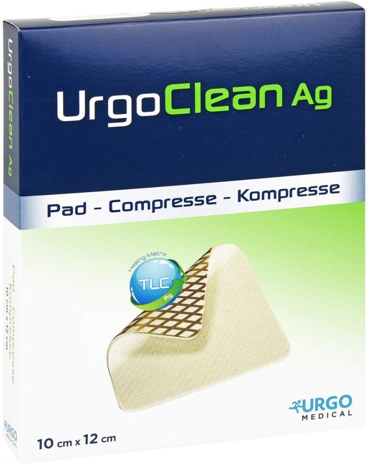 Urgoclean Ag 10x12 cm Verband