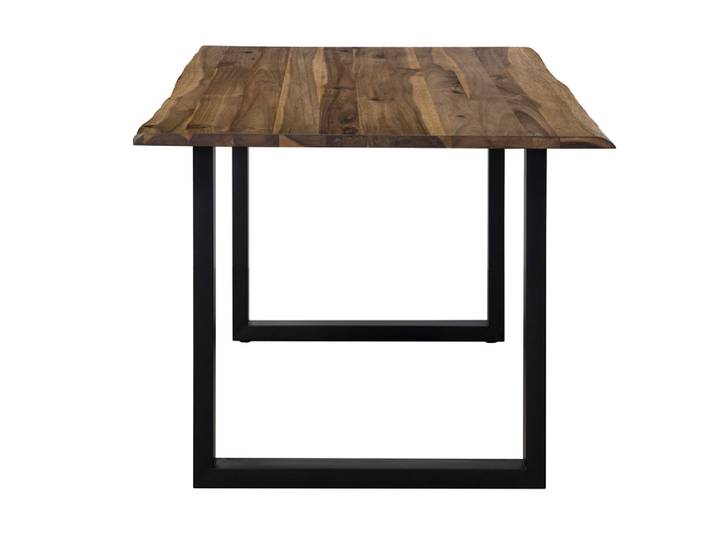 Esstisch, Massivholz Akazie, 180×90 cm, Stabil & Langlebig, Natur, SalesFever