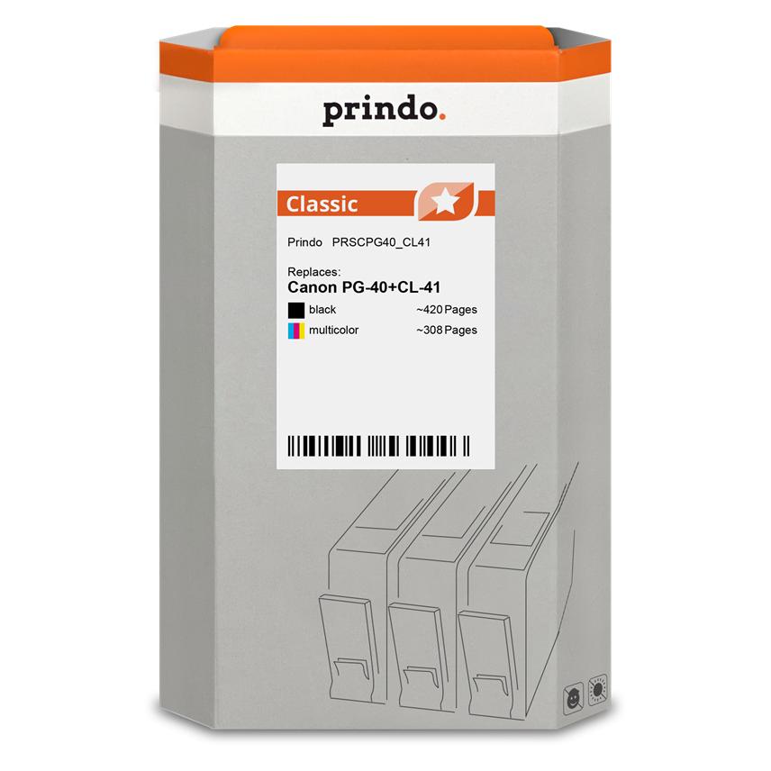 Prindo kompatibel mit Canon PG-40+CL-41 /mehrere Farben (PRSCPG40_CL41)