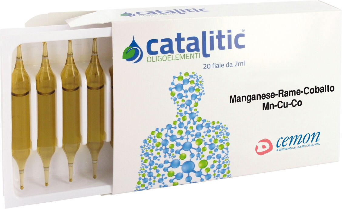 CEMON Srl Catalitic - Manganese / Rame / Cobalto 20 Fiale Cemon