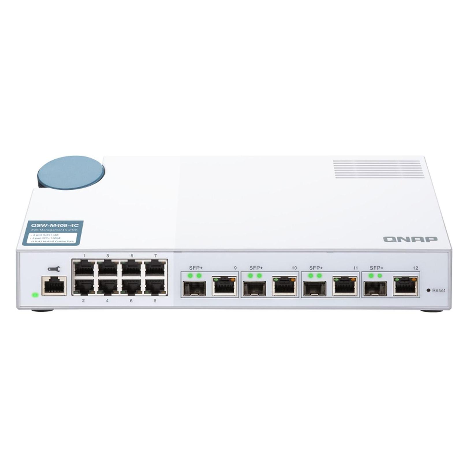 QNAP QSW-M408-4C (12 Ports) (QSW-M408-4C)