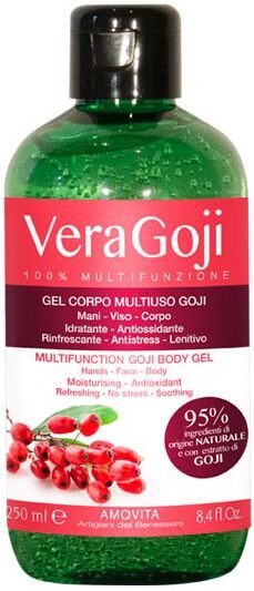 Goji Gel Corpo Antiossidante Multiuso 250 ml Amovita