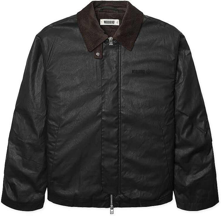 WOODBIRD Jacke WBPING WAXED schwarz   S S