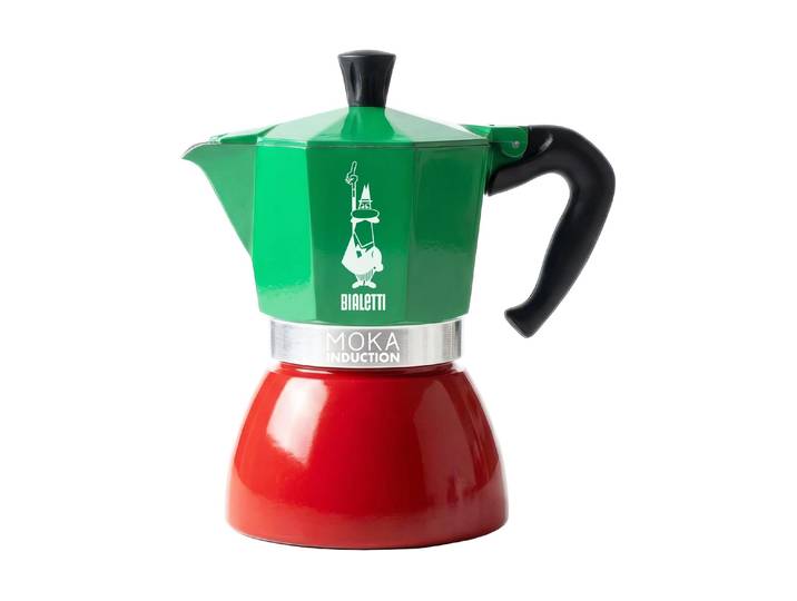 Espressokocher BIALETTI New Moka, Italia, 6 Tassen , bunt (mehrfarbig), 6, Kaffeemaschinen, Espressokocher