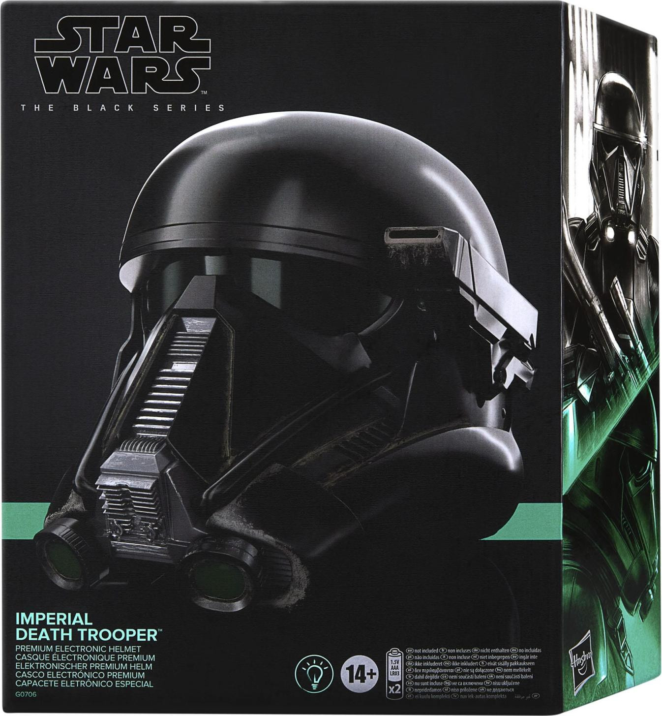 Hasbro Star Wars Black Series Imperiale Death Trooper levensgrote helm