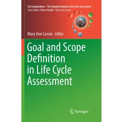 Goal and Scope Definition in Life Cycle Assessment, Fachbücher