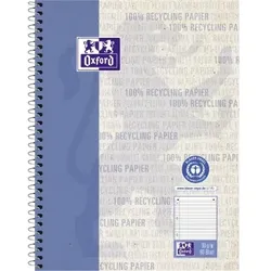 Oxford Collegeblock 400159376 A5+ 80Bl. 90g Rand li 6xgel. lin