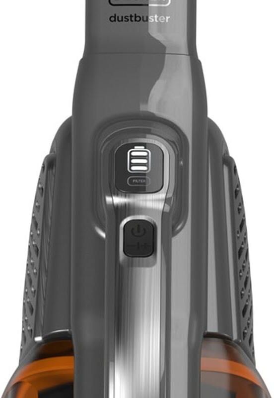 Black & Decker Akku-Handstaubsauger "36Wh 18V Lithium Titanium, Silberfarben, Schwarz", grau, Akkusauger, Akku-Handstaubsauger grau Einheitsgröße