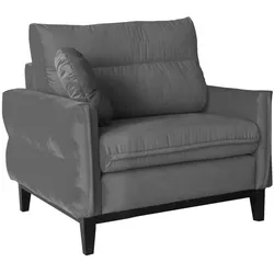 RELAXSESSEL Belweder Velours grau