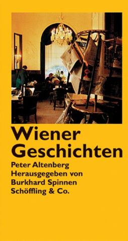 Peter Altenberg - Wiener Geschichten - Preis vom 09.10.2026 07:28:09 h