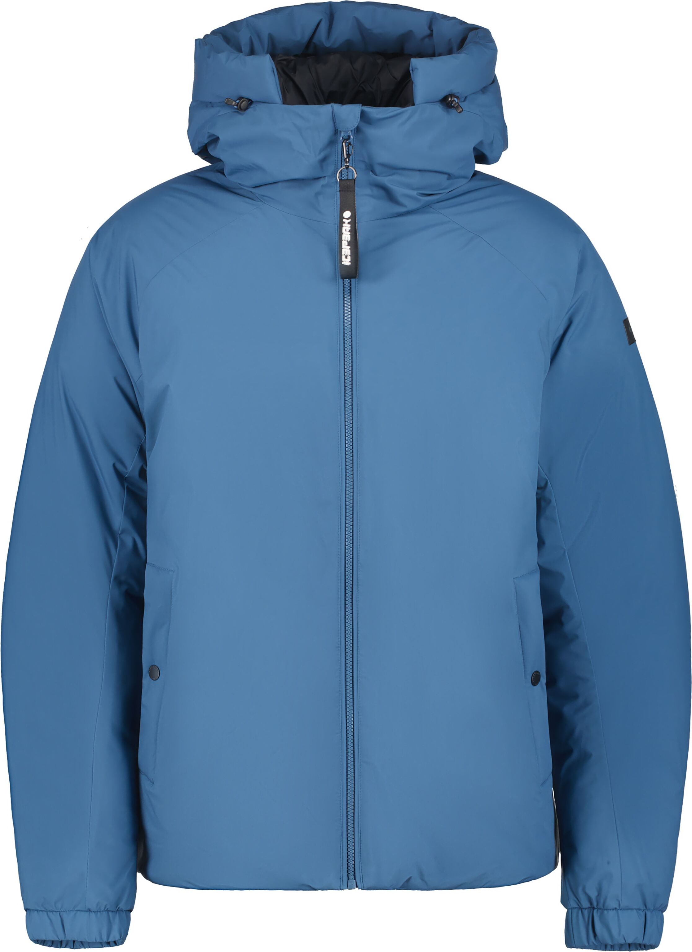 Funktionsjacke ICEPEAK "ARVIN", Herren, Gr. 46, blau (aqua), Obermaterial: 100% Polyester, Jacken Funktionsjacke, wasserdicht, winddicht, atmungsaktiv, mit Wassersäule 8000 aqua 46