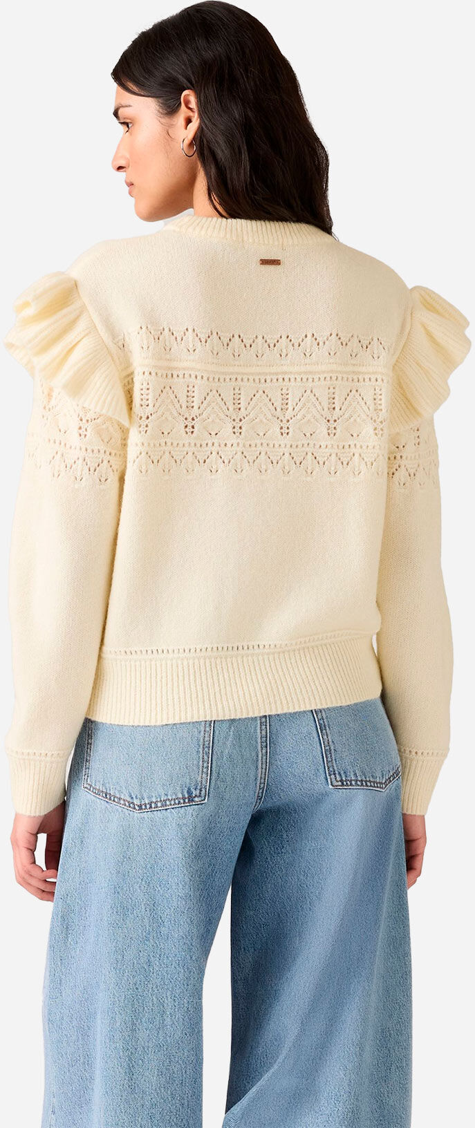 Levis Classic W - Maglione - Donna - Bianco XS