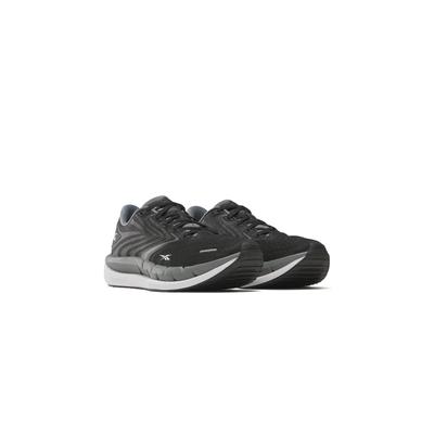 Laufschuh REEBOK "FLOATZIG TREAD", Damen, Gr. 40, schwarz (schwarz, washed schwarz, chalk), Leder, Schuhe Laufschuh, speziell fürs Laufband und Gym