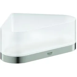 Grohe Selection Eck-Ablage 41038DC0 supersteel, mit Halterung