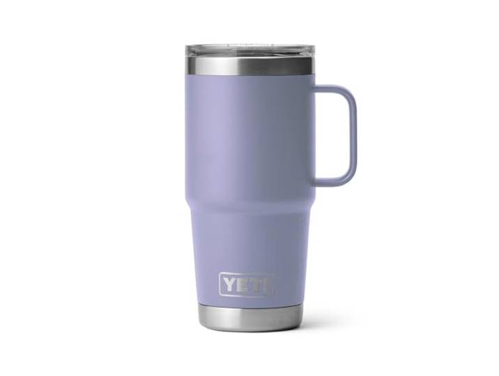 YETI Rambler Reisebecher, Edelstahl, vakuumisoliert, mit starkem Deckel, 590 ml, kosmisches Flieder
