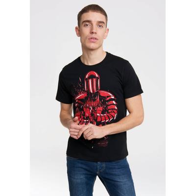 T-Shirt LOGOSHIRT "Star Wars - Praetorian Guard", Herren, Gr. XS, schwarz, 100% Baumwolle, bedruckt, normal, Rundhals, Shirts T-Shirt, mit Praetorian Guard-Motiv