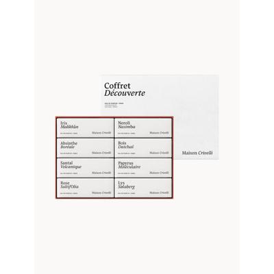 Discovery Set 8 x - Eau de Parfum 12ml salzig, Amber, blumig von Maison Crivelli