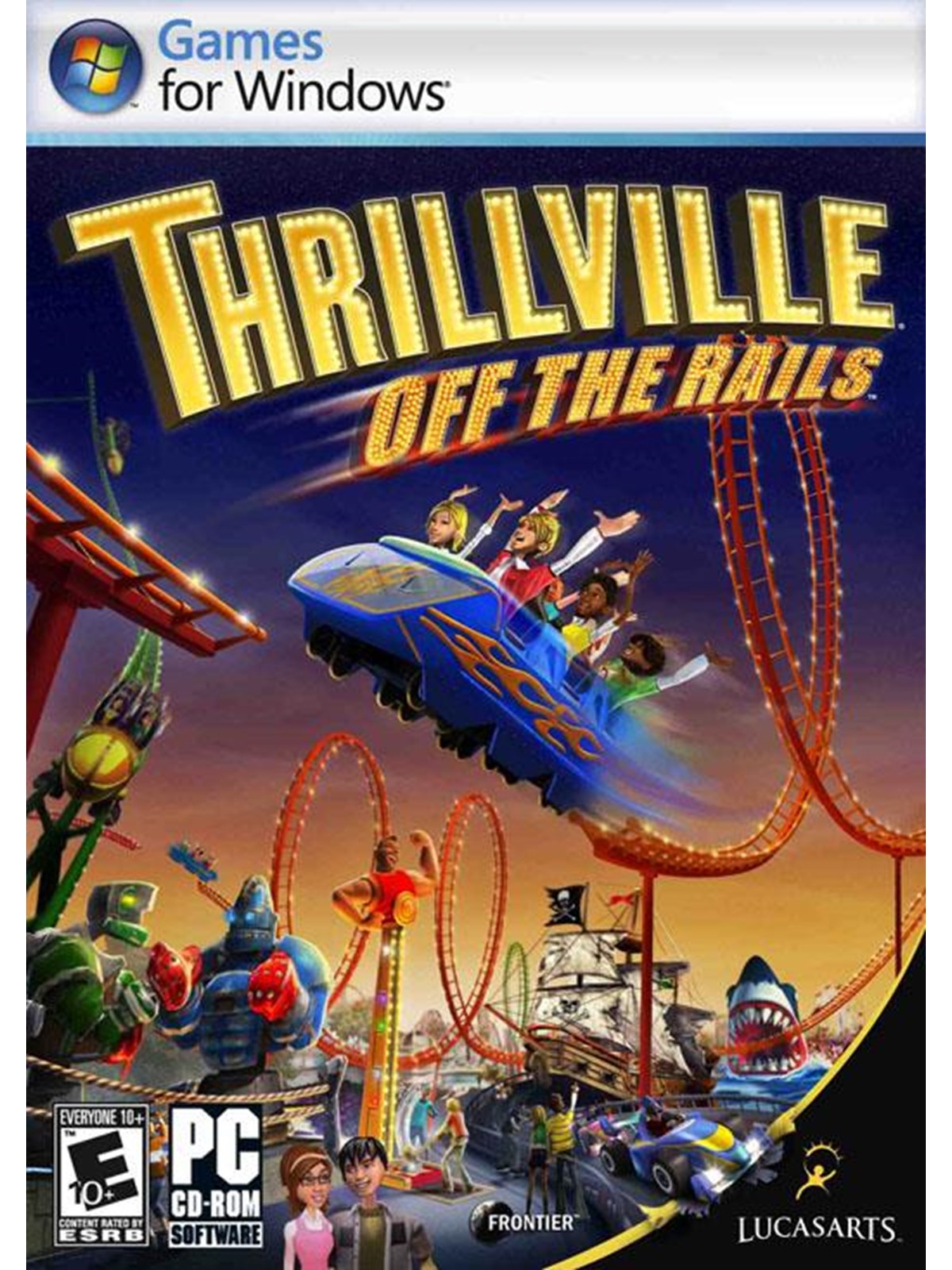 Thrillville: Off the Rails - Windows - Action - PEGI 7