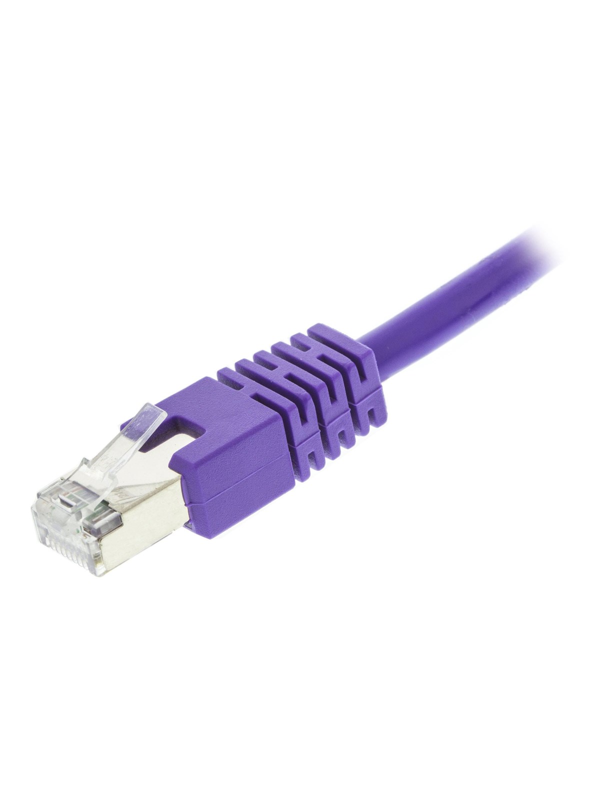 Deltaco LAN CAT 6 - F/UTP - Lila - 0.3m