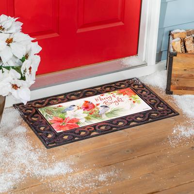 Evergreen "30"" x 18"" Variegated Scroll Sassafras Mat Tray"