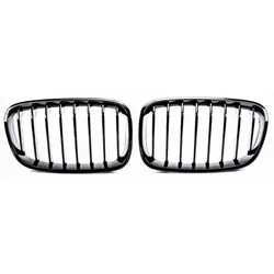 Set Performance Kühlergrill passend für BMW 1er F20 F21 Bj 11-15 passend Schwarz Glanz