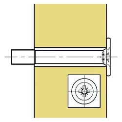 Werkstarck, Möbelgriff, Möbelgriffschrauben